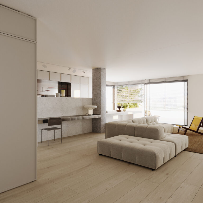 apartamento en la playa diseño interior para viviendas 1
