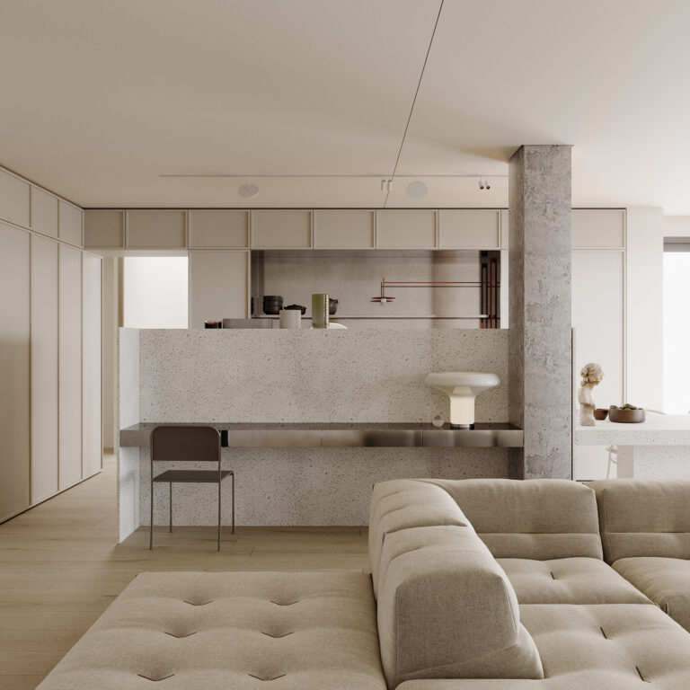 apartamento en la playa diseño interior para viviendas 4