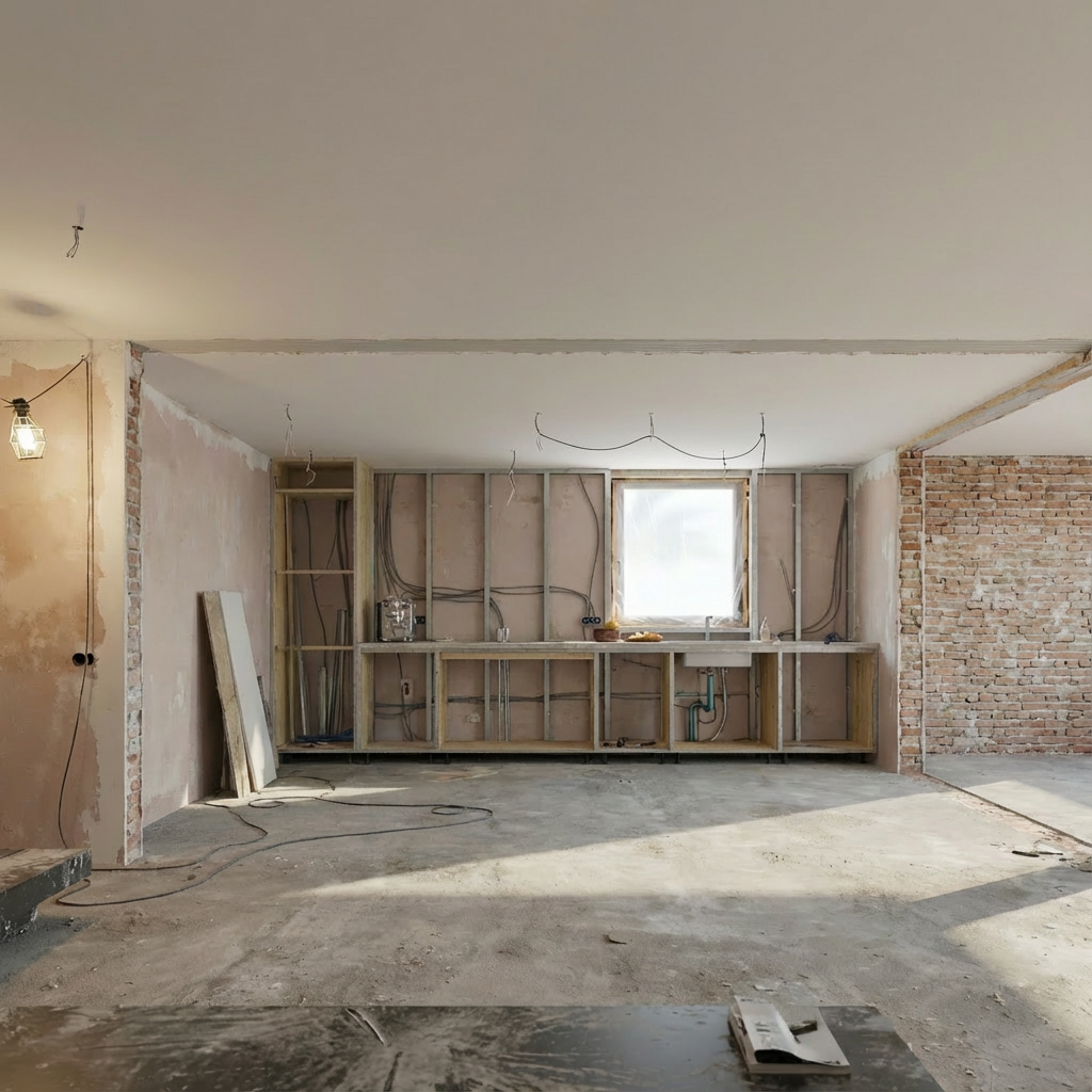 diseño minimalista de interiores- antes